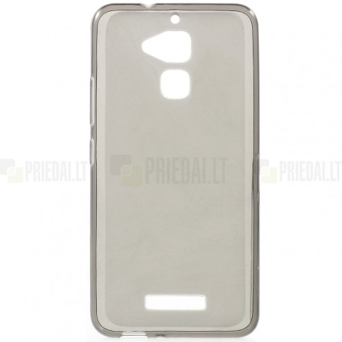 Asus Zenfone 3 Max (ZC520TL) kieto silikono TPU pilkas dėklas - nugarėlė