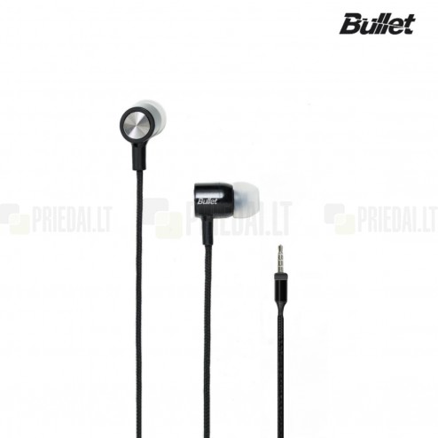 „Bullet“ Headset juodos ausinės