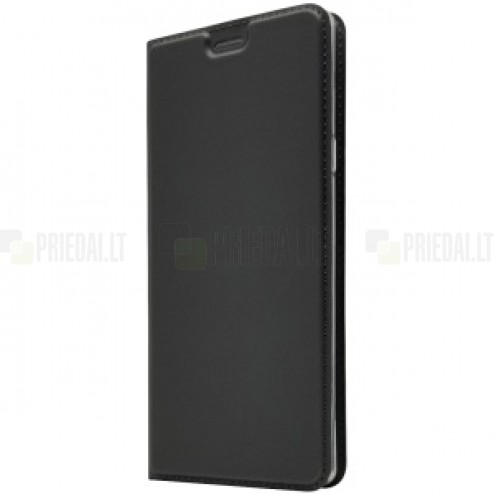 Dux Ducis Skin serijos Samsung Galaxy M31s (M317F) juodas odinis atverčiamas dėkla