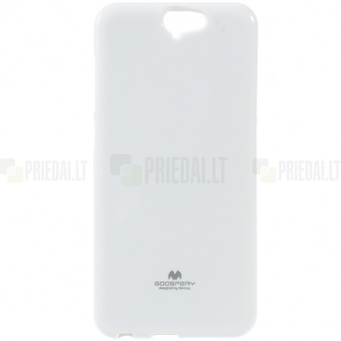 HTC One A9 baltas Mercury kieto silikono (TPU) dėklas - nugarėlė