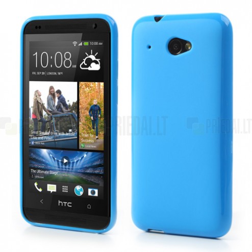 „Jelly Case“ HTC Desire 601 mėlynas dėklas