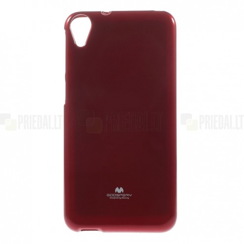 HTC Desire 820 raudonas Mercury kieto silikono (TPU) dėklas