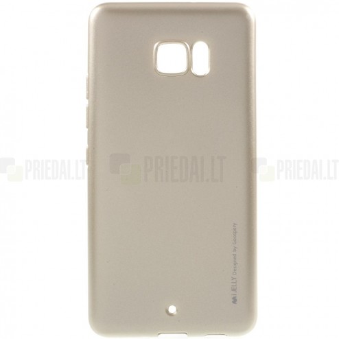 HTC U Ultra (Ocean Note) auksinis Mercury kieto silikono (TPU) dėklas - nugarėlė