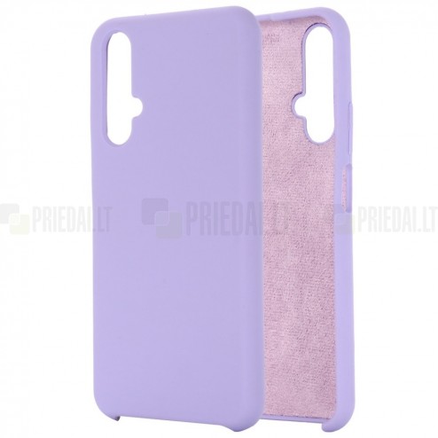 Huawei Honor 20 (Nova 5T) Shell kieto silikono TPU violetinis dėklas - nugarėlė