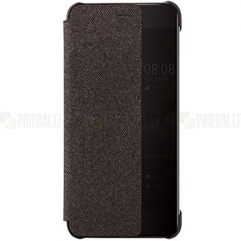 Oficialus Huawei P10 Plus Smart View Cover rudas atverčiamas dėklas - knygutė