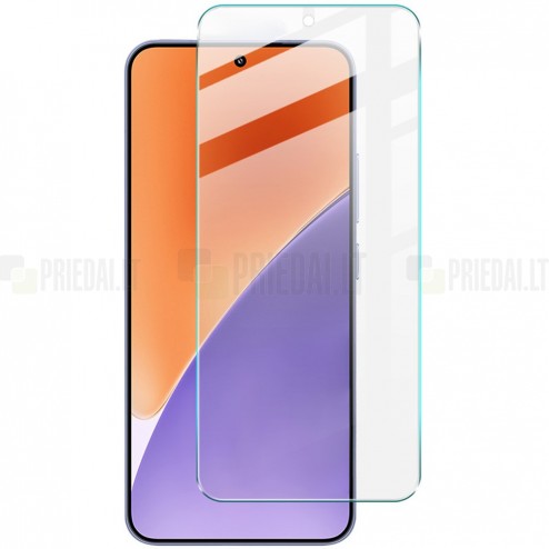 Xiaomi 15 „IMAK“ Tempered Glass sustiprintos apsaugos skaidrus apsauginis ekrano stiklas