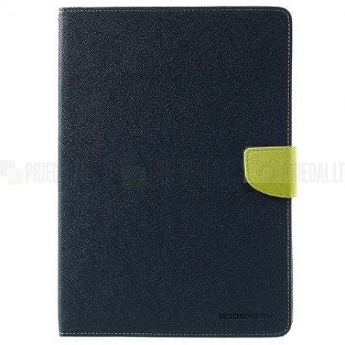 „Mercury“ Fancy Apple iPad Mini 1 / 2 / 3 mėlynas, žalias odinis dėklas