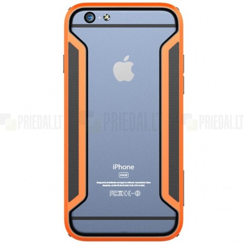 Apple iPhone 6s (6) Nillkin Slim rėmelis (kraštų apvadas, bamperis) - oranžinis
