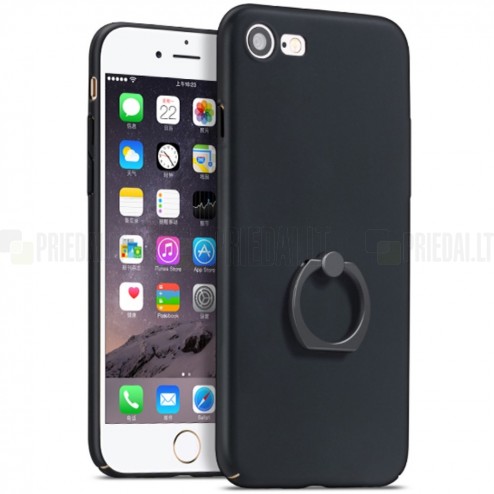 HOCO Shining Star Kickstand Apple iPhone 7 (iPhone 8) juodas plastikinis dėklas