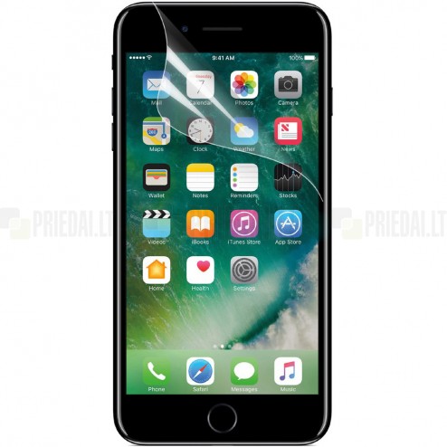 Apple iPhone 7 (iPhone 8) skaidri apsauginė silikoninė pilnai dengianti ekrano plėvelė