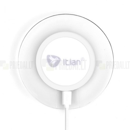 „ITian“ Magic Disk 3 baltas belaidis įkroviklis (Qi standartas)