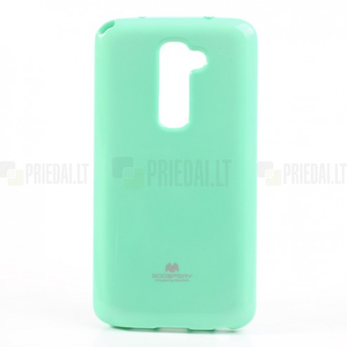 LG G2 D802 mėtinis Mercury kieto silikono (TPU) dėklas