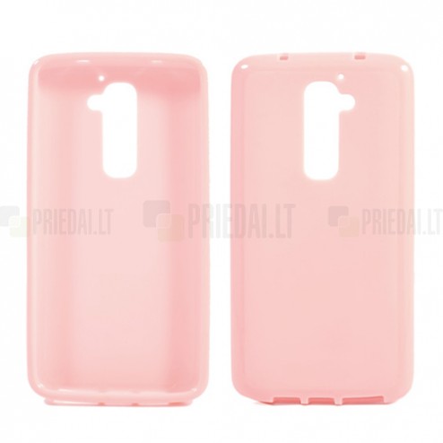 „Jelly Case“ rožinis LG G2 dėklas
