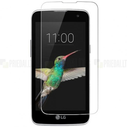 LG K4 (K120E, K130E) tempered Glass apsauginis ekrano stiklas 0.3 mm