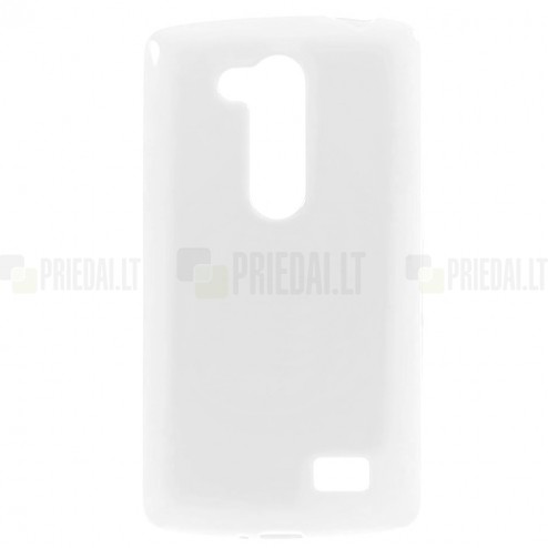 „Jelly Case“ LG L Fino (D290, D295) baltas dėklas