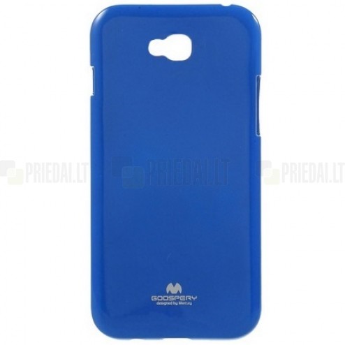 LG L90 Dual (D410) mėlynas Mercury kieto silikono (TPU) dėklas