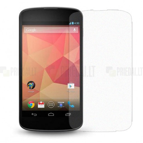 LG Google Nexus 5 E980 apsauginė skaidri ekrano plėvelė