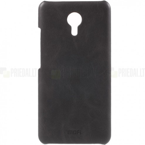 „Mofi“ Slim Leather Meizu m3 note juodas odinis dėklas - nugarėlė