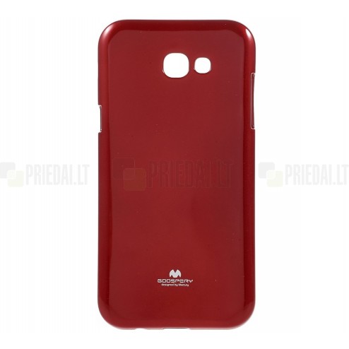 Samsung Galaxy A5 2017 (A520) Mercury raudonas kieto silikono TPU dėklas - nugarėlė