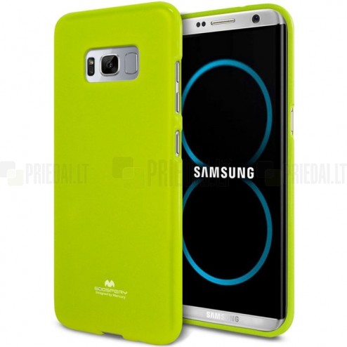 Samsung Galaxy S8+ (G955) Mercury žalias kieto silikono tpu dėklas - nugarėlė