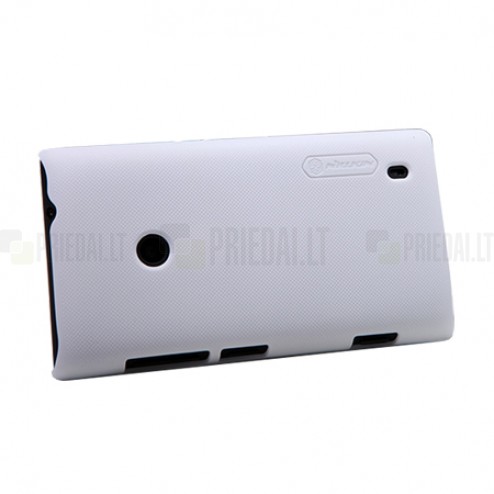 „Nillkin“ Super Frosted Shield baltas Nokia Lumia 520 dėklas