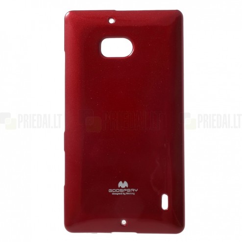 Nokia Lumia 930 raudonas Mercury kieto silikono (TPU) dėklas