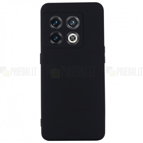 OnePlus 10 Pro Shell kieto silikono TPU juodas dėklas - nugarėlė