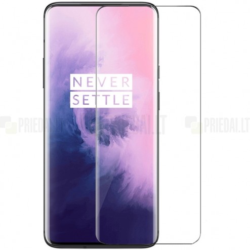 OnePlus 7 Pro (7T Pro) tempered Glass apsauginis ekrano stiklas 0.3 mm