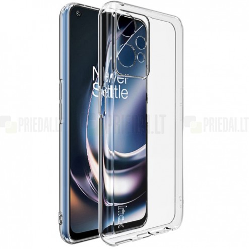 OnePlus Nord CE 2 Lite 5G „Imak“ kieto silikono TPU skaidrus dėklas - nugarėlė