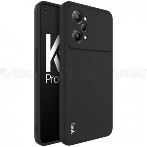 Oppo K10 Pro „Imak“ kieto silikono TPU juodas dėklas - nugarėlė