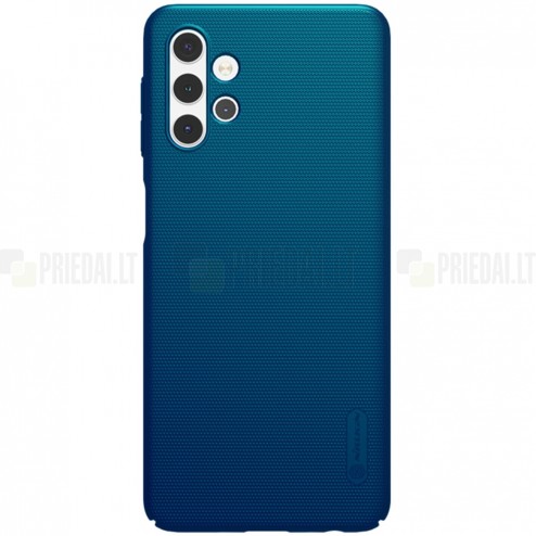 Samsung Galaxy A32 5G „Nillkin“ Frosted Shield mėlynas plastikinis dėklas, nugarėlė