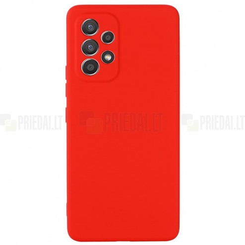 Samsung Galaxy A33 5G (SM-A336E) Shell kieto silikono TPU raudonas dėklas - nugarėlė