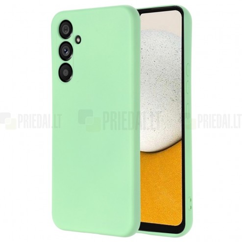 Samsung Galaxy A34 5G (SM-A346E) Shell kieto silikono (TPU) dėklas žalias - nugarėlė