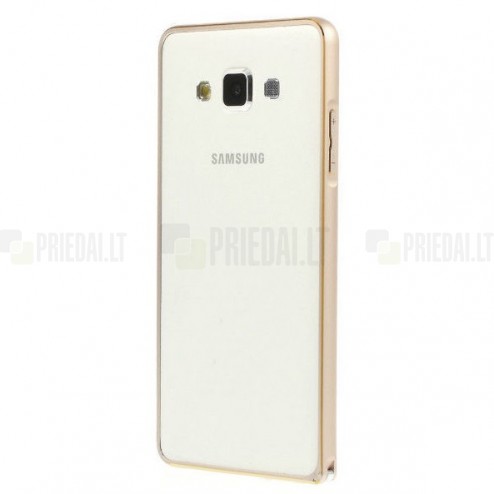 Auksinis klasikinis Samsung Galaxy A5 (A500F) rėmelis - kraštų apvadas (bamperis)