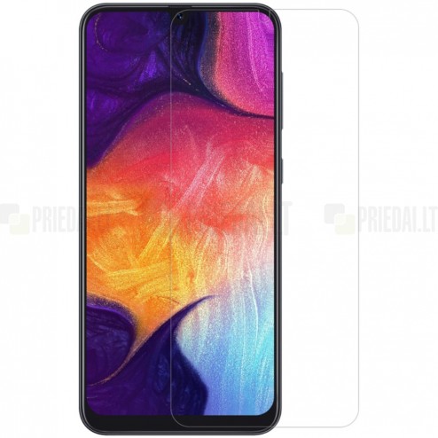 Samsung Galaxy A50 (A505F) „Nillkin“ H Tempered Glass sustiprintos apsaugos apsauginis ekrano stiklas 0,33 mm