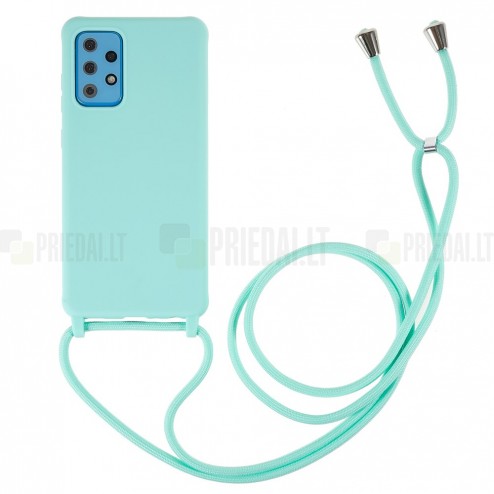 Samsung Galaxy A53 5G (SM-A536B) Strap kieto silikono TPU mėtinis dėklas - nugarėlė