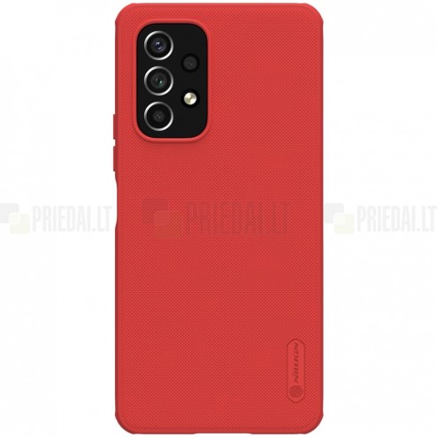 Samsung Galaxy A53 5G (SM-A536B) „Nillkin“ Frosted Shield Pro raudonas dėklas - nugarėlė