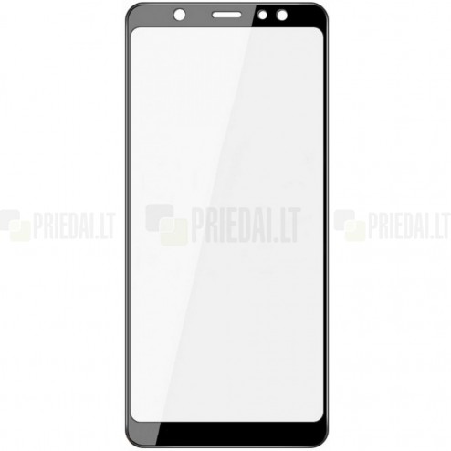 Samsung Galaxy A6 2018 (A600F) „Mocolo“ 9H Tempered Glass sustiprintos apsaugos juodas pilnai dengiantis apsauginis ekrano stiklas 0,26 mm