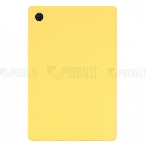 Samsung Galaxy Tab A8 10.5 2021 (X200, X205) Shell kieto silikono TPU geltonas dėklas - nugarėlė