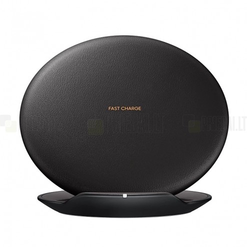 Originalus Samsung Fast Wireless Charging juodas belaidis įkroviklis (EP-PG950), Qi standartas