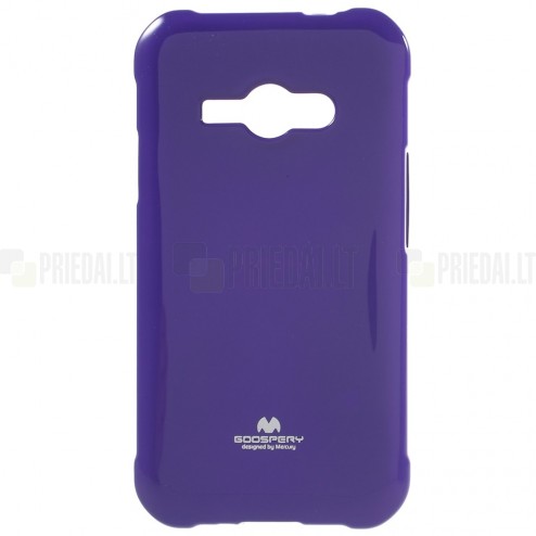 Samsung Galaxy J1 Ace (J110) Mercury violetinis kieto silikono tpu dėklas - nugarėlė