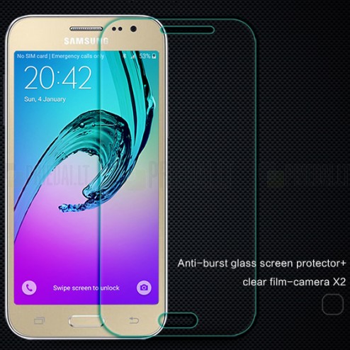 Samsung Galaxy J2 (J200) „Nillkin“ H Tempered Glass sustiprintos apsaugos apsauginis ekrano stiklas 0.33 mm