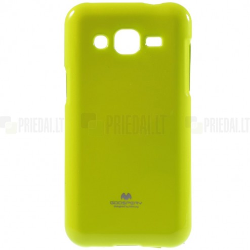 Samsung Galaxy J2 (J200) Mercury žalias kieto silikono tpu dėklas - nugarėlė