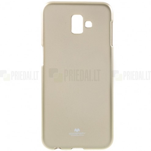 Samsung Galaxy J6+ 2018 (J610) Mercury auksinis kieto silikono tpu dėklas - nugarėlė