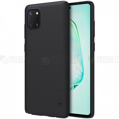 Nillkin Frosted Shield Samsung Galaxy Note10 Lite (N770F) juodas plastikinis dėklas
