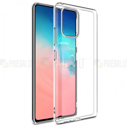 Samsung Galaxy Note10 Lite (N770F) kieto silikono TPU skaidrus dėklas - nugarėlė