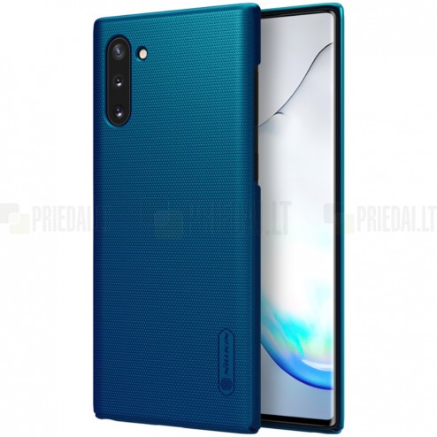 Nillkin Frosted Shield Samsung Galaxy Note 10 (N970F) mėlynas plastikinis dėklas