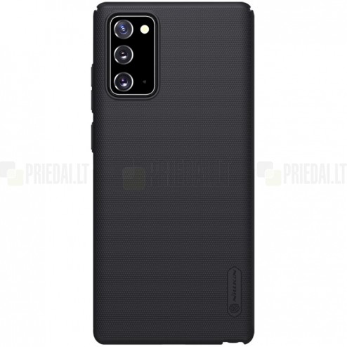 Nillkin Frosted Shield Samsung Galaxy Note 20 (N980F) juodas plastikinis dėklas
