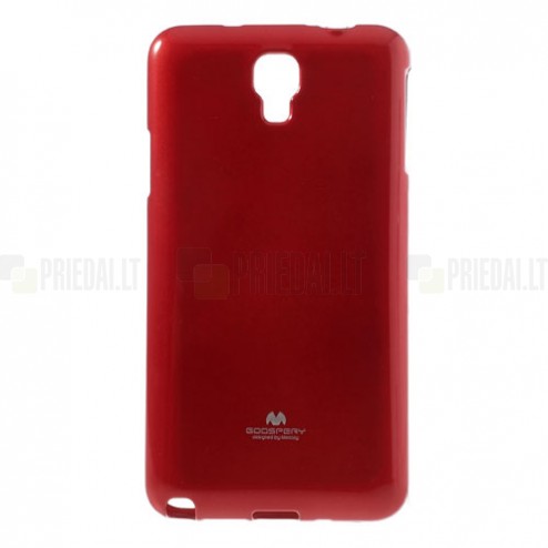 Mercury raudonas Samsung Galaxy Note 3 Neo TPU kieto silikono dėklas (nugarėlė)