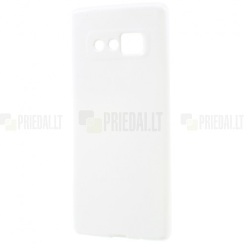 Samsung Galaxy Note 8 (N950F) kieto silikono TPU baltas dėklas - nugarėlė